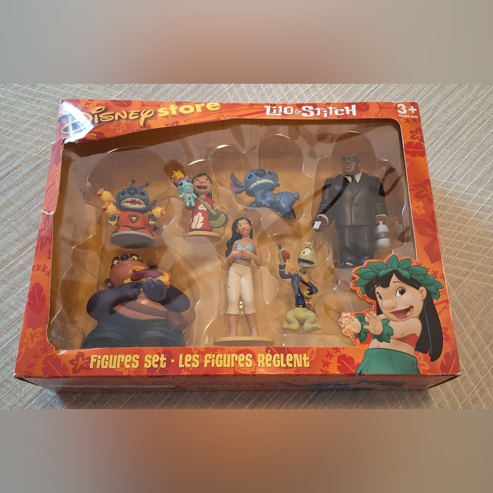 Disney Store  Lilo & Stitch Figures Set